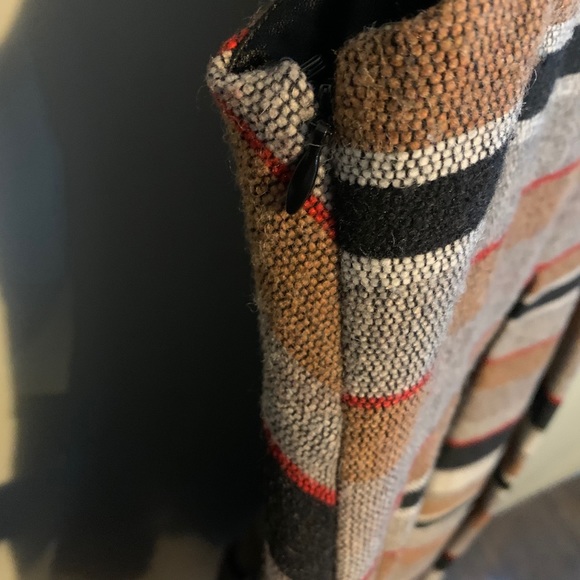 Brown/Red Striped Dress, Coconinno. Modcloth L - Picture 6 of 6